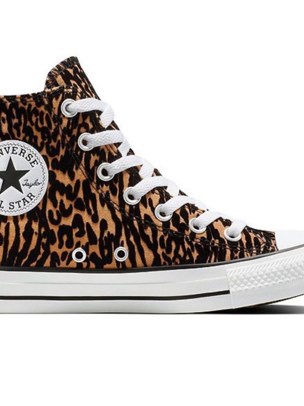 CONVERSE Chuck Taylor All Star HI Leopard Animal Print A17948F Womens Size 6.5